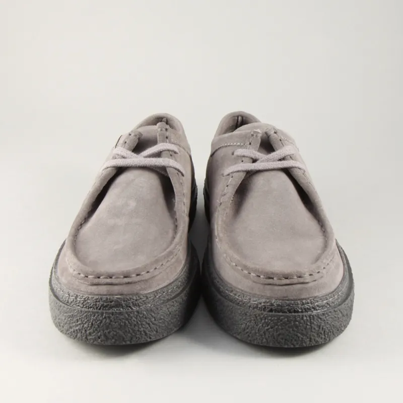 Fred Perry Dawson Low Suede - Charcoal-2